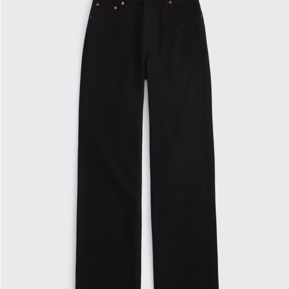 Abercrombie High Rise 90s Relaxed Jean 28 LONG